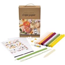 Crepepapir Blomster Starter Kit
